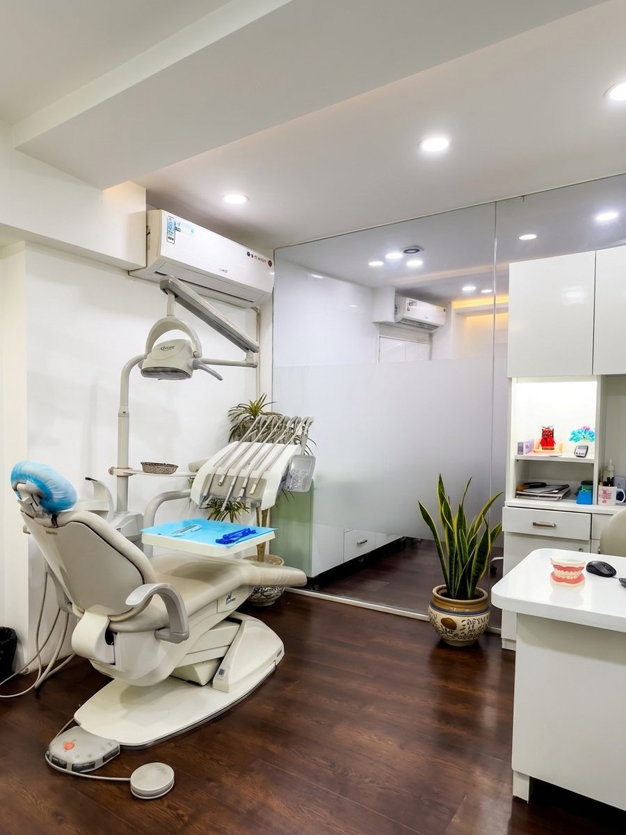 Treatment room at SouthEx Dental, South Extension — bright, sterilised and calm