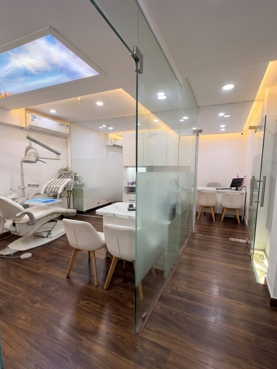 Consultation and treatment area at SouthEx Dental, South Extension, New Delhi